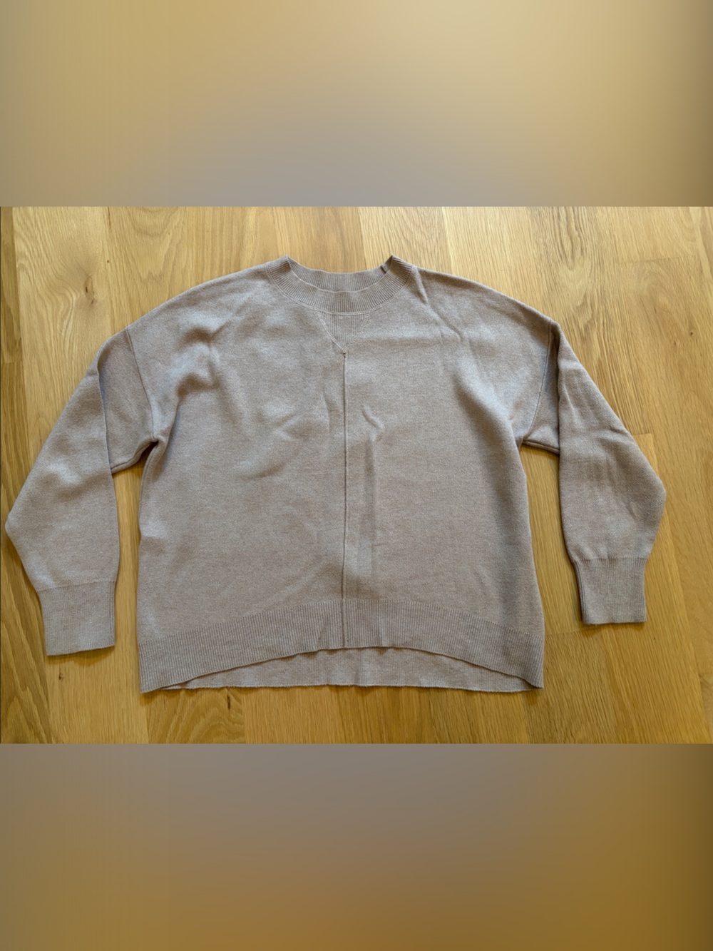 Universal Thread Women's Crewneck Sweater in Taupe